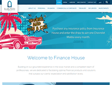 Tablet Screenshot of financehouse.ae